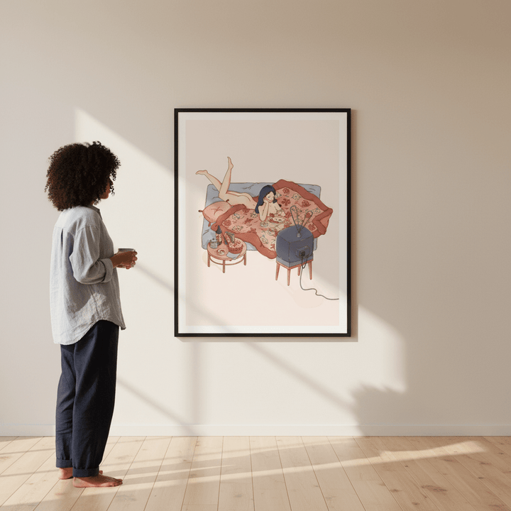 Egg Glaze by Lauren Ly wall - art - picture - poster