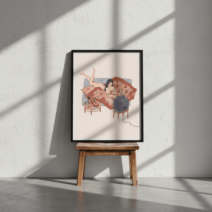 Egg Glaze by Lauren Ly wall - art - picture - poster