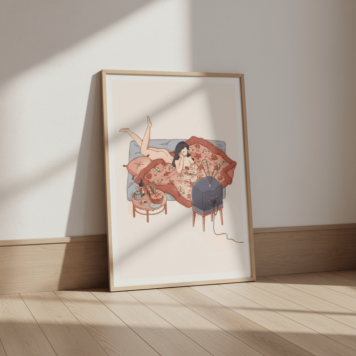 Egg Glaze by Lauren Ly wall - art - picture - poster
