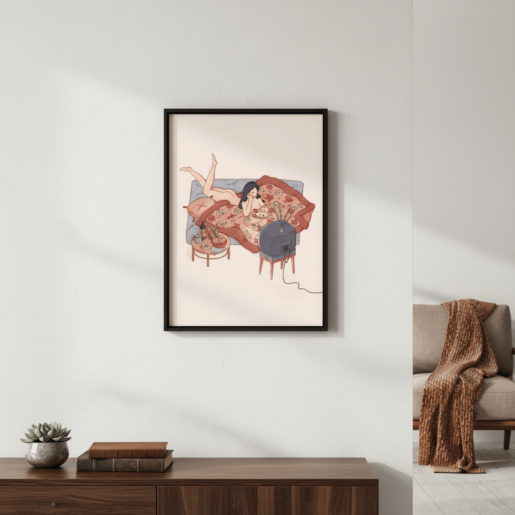 Egg Glaze by Lauren Ly wall - art - picture - poster