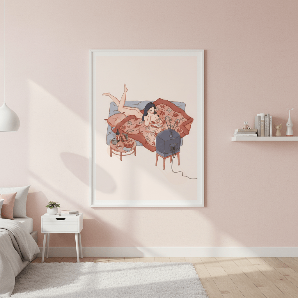 Egg Glaze by Lauren Ly wall - art - picture - poster