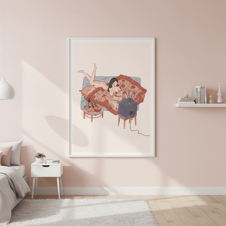 Egg Glaze by Lauren Ly wall - art - picture - poster