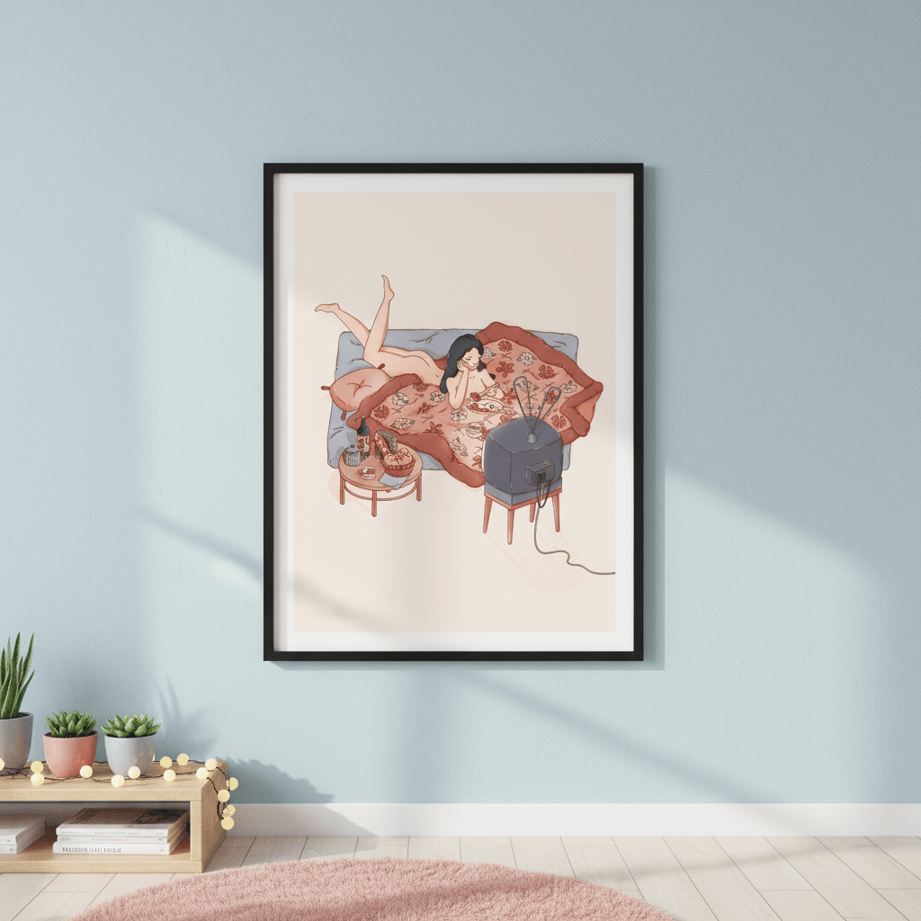 Egg Glaze by Lauren Ly wall - art - picture - poster