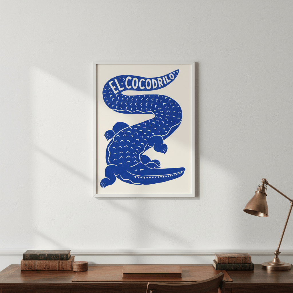 El Cocodrilo by Manne Jalilian wall - art - picture - poster