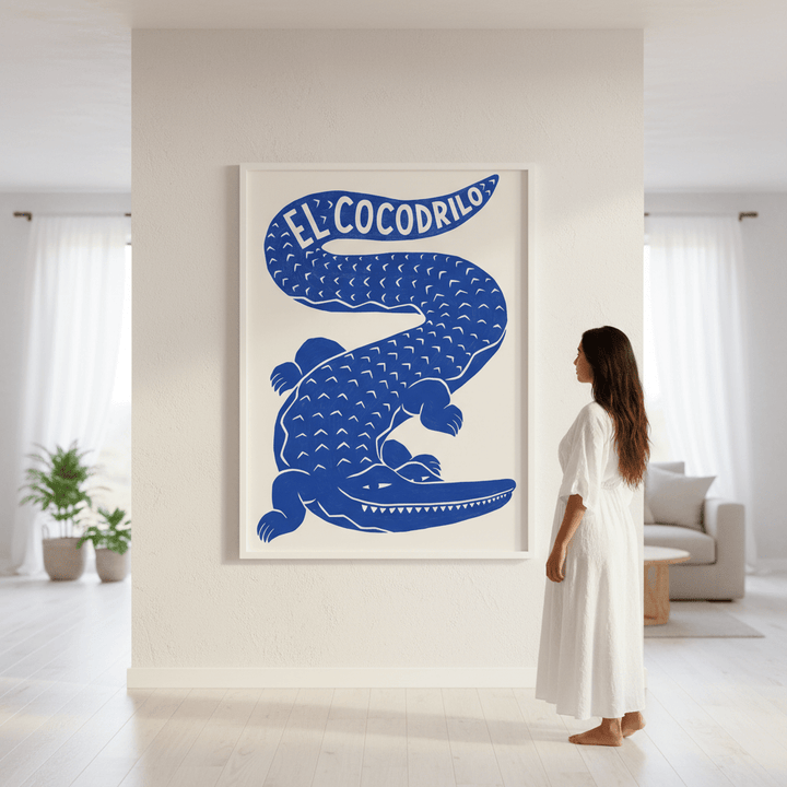 El Cocodrilo by Manne Jalilian wall - art - picture - poster