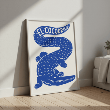 El Cocodrilo by Manne Jalilian wall - art - picture - poster
