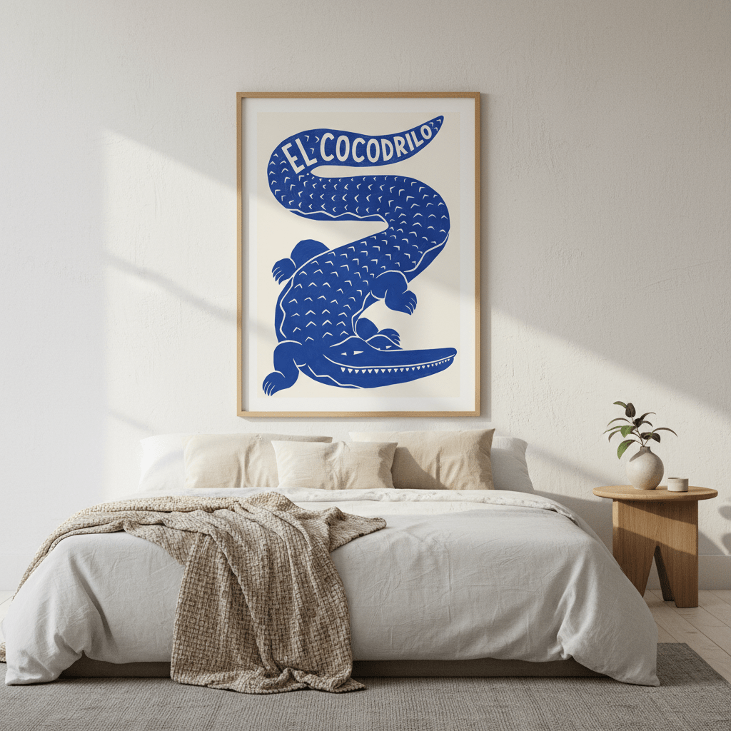 El Cocodrilo by Manne Jalilian wall - art - picture - poster