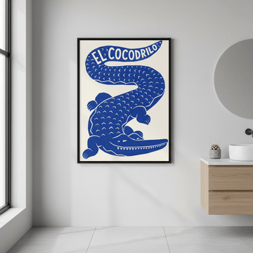 El Cocodrilo by Manne Jalilian wall - art - picture - poster