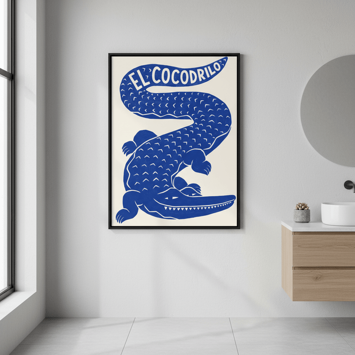 El Cocodrilo by Manne Jalilian wall - art - picture - poster