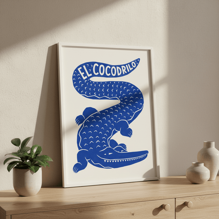 El Cocodrilo by Manne Jalilian wall - art - picture - poster