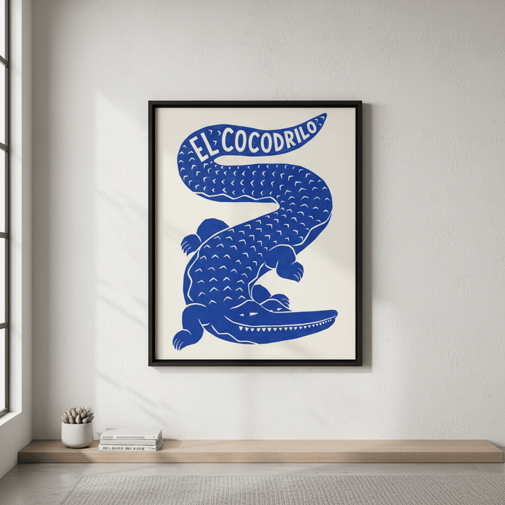El Cocodrilo by Manne Jalilian wall - art - picture - poster