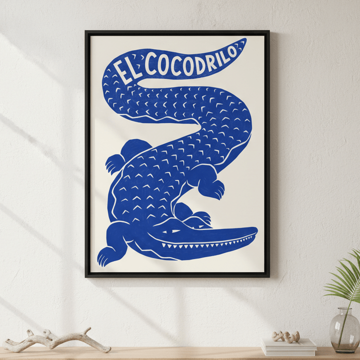 El Cocodrilo by Manne Jalilian wall - art - picture - poster