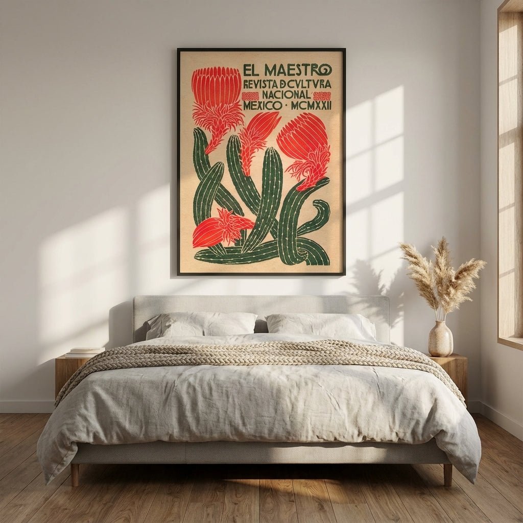 El Maestro Mexican Vintage Magazine wall - art - picture - poster