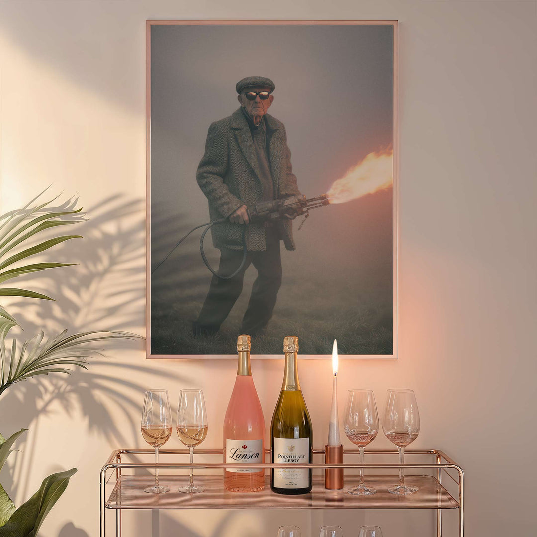 Elderly Chaos Wall Art wall - art - picture - poster