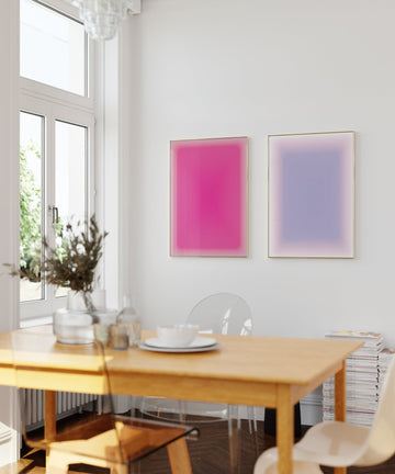 Electric Dream Pair Abstract Tonal Wall Art wall - art - picture - poster