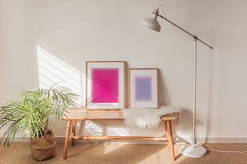 Electric Dream Pair Abstract Tonal Wall Art wall - art - picture - poster