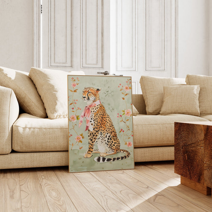 Elegant Leopard Childrens Wall Art - Style My Wall