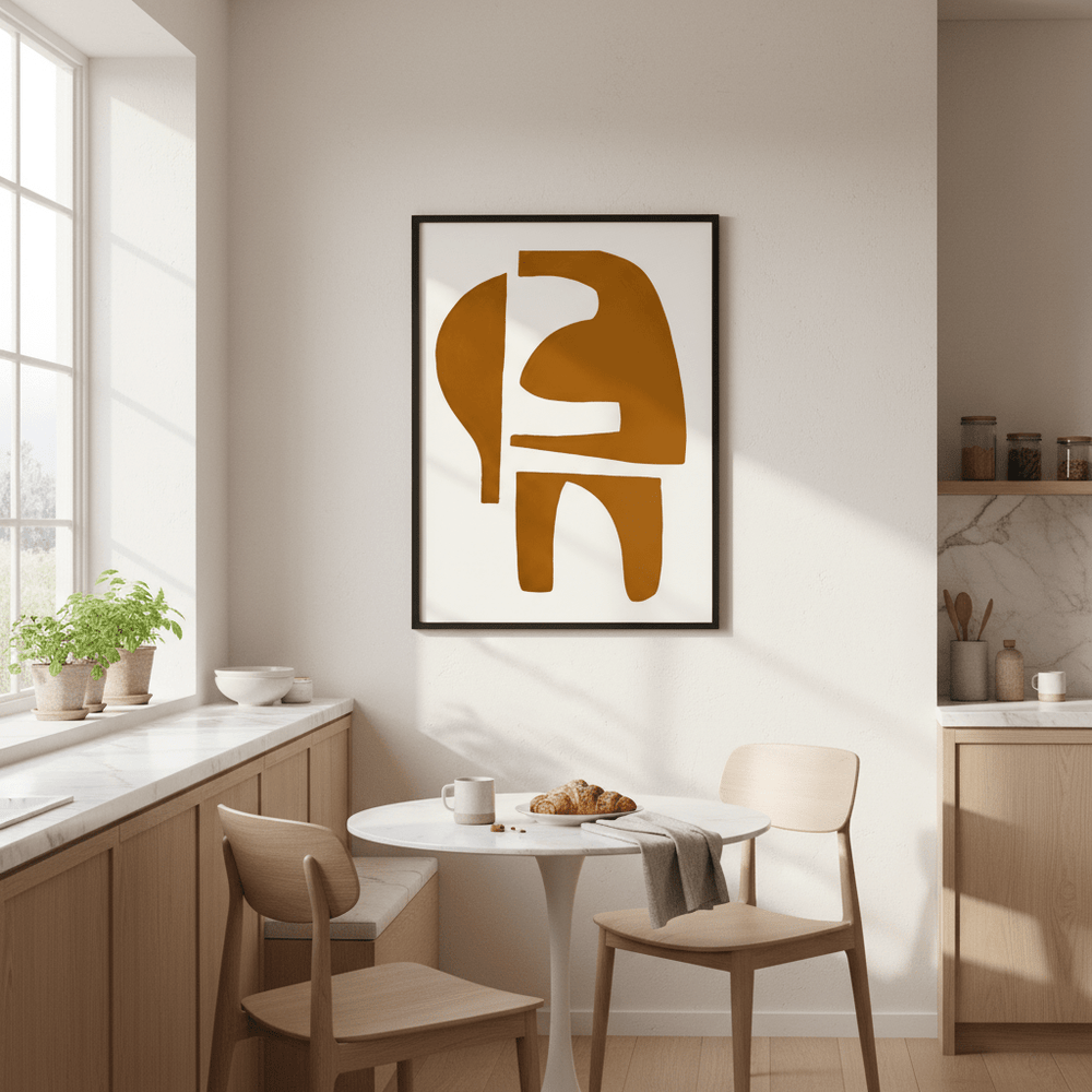 Elements by Berit Mongensen Lopez wall - art - picture - poster