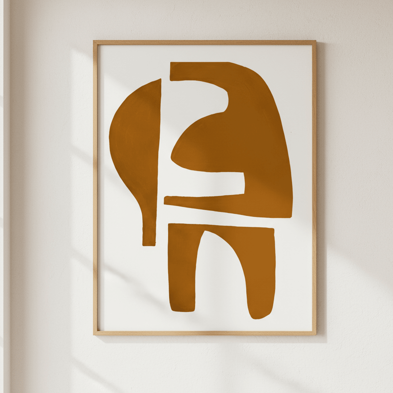 Elements by Berit Mongensen Lopez wall - art - picture - poster