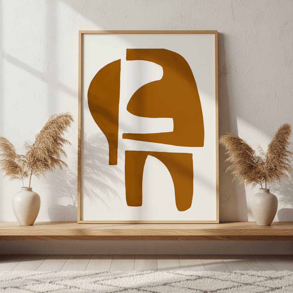 Elements by Berit Mongensen Lopez wall - art - picture - poster