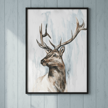 Elk Study by Meredith O'Neal wall - art - picture - poster