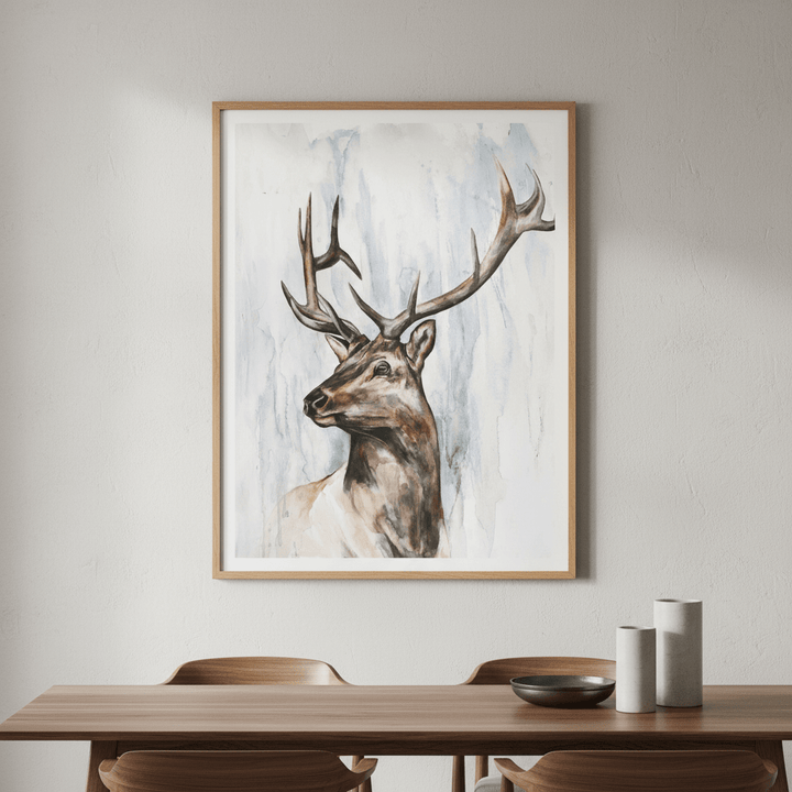 Elk Study by Meredith O'Neal wall - art - picture - poster