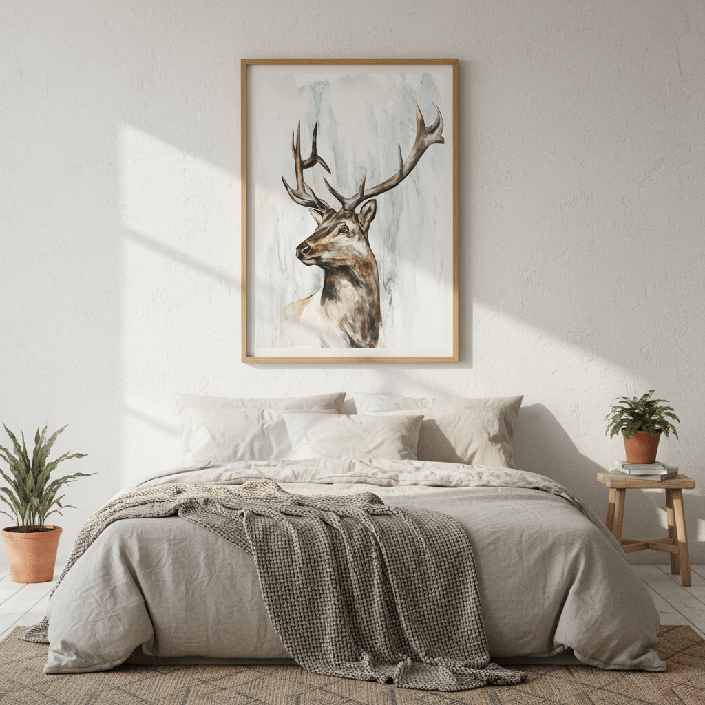 Elk Study by Meredith O'Neal wall - art - picture - poster