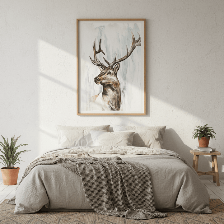 Elk Study by Meredith O'Neal wall - art - picture - poster