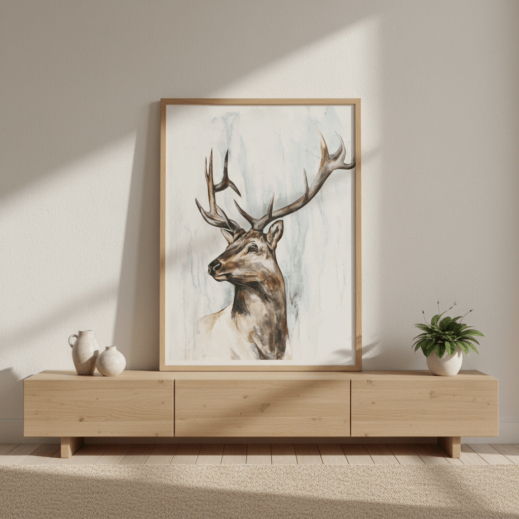 Elk Study by Meredith O'Neal wall - art - picture - poster