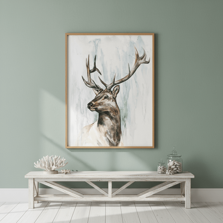 Elk Study by Meredith O'Neal wall - art - picture - poster