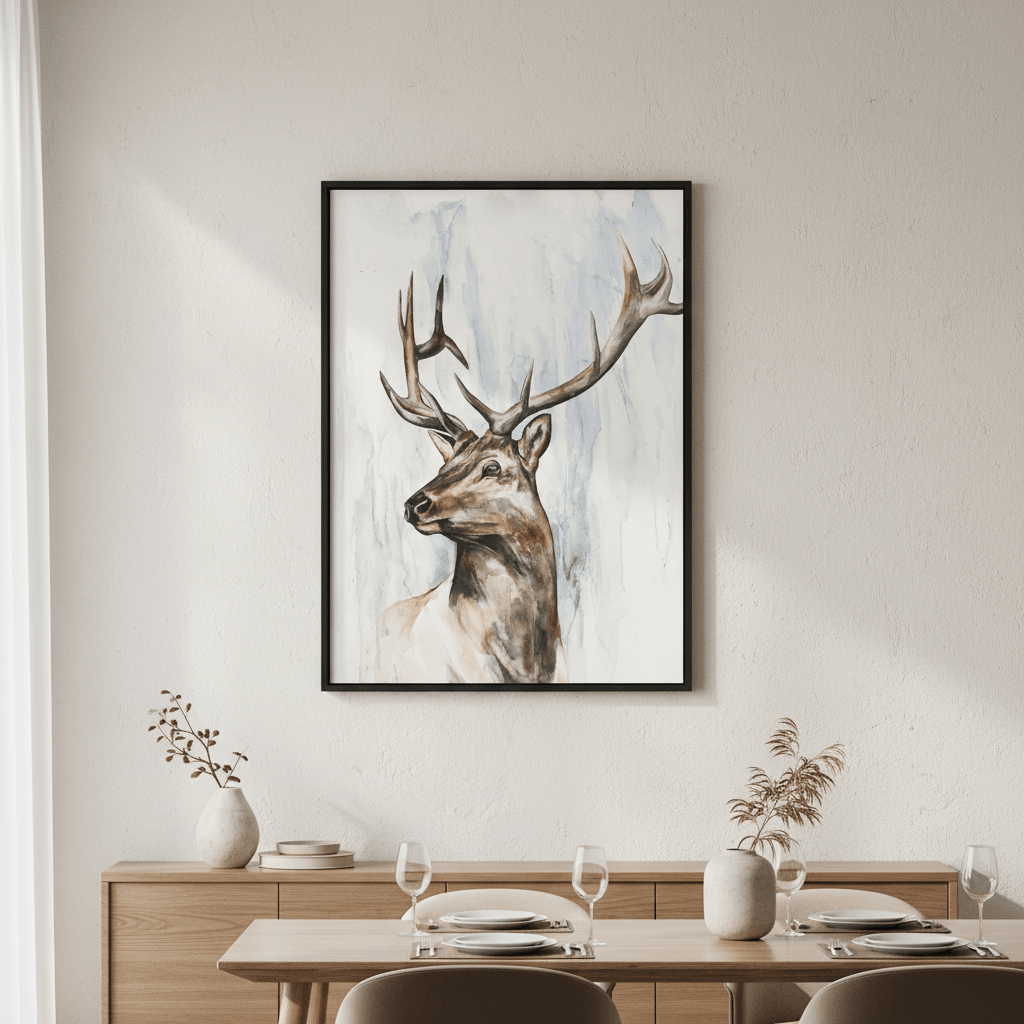 Elk Study by Meredith O'Neal wall - art - picture - poster