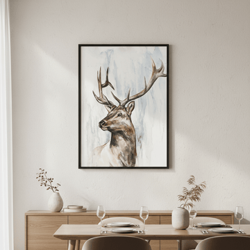 Elk Study by Meredith O'Neal wall - art - picture - poster