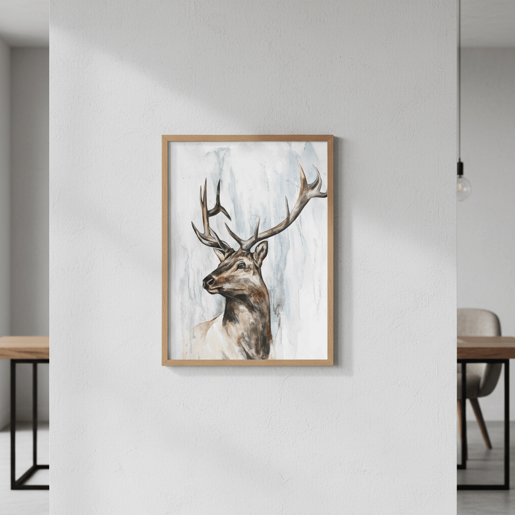 Elk Study by Meredith O'Neal wall - art - picture - poster