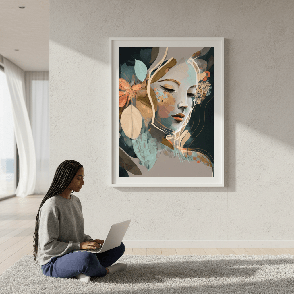 Elowen by Bella Eve wall - art - picture - poster