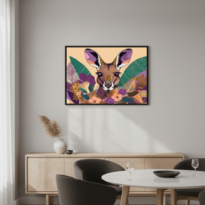 Empyreal Kangaroo by Inkheart Designs wall - art - picture - poster