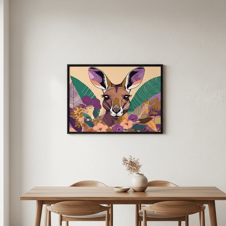 Empyreal Kangaroo by Inkheart Designs wall - art - picture - poster