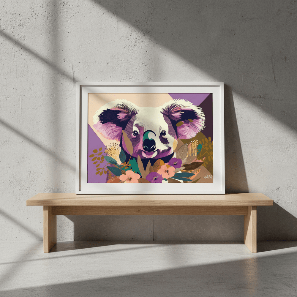 Empyreal Koala by Inkheart Designs wall - art - picture - poster