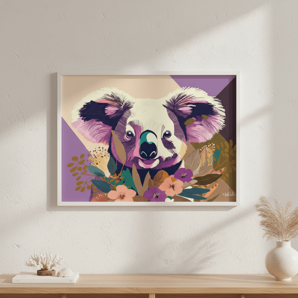 Empyreal Koala by Inkheart Designs wall - art - picture - poster