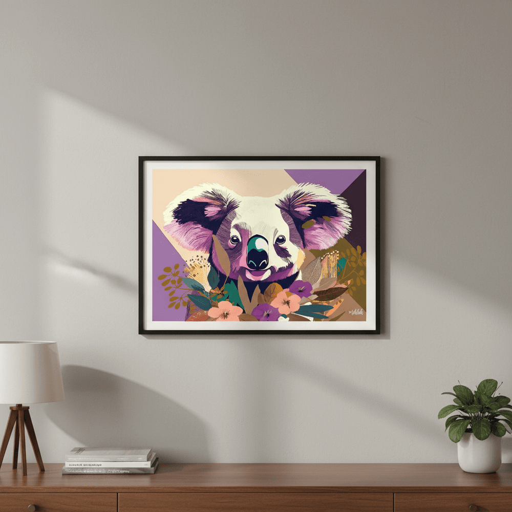 Empyreal Koala by Inkheart Designs wall - art - picture - poster