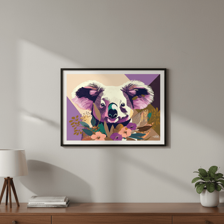 Empyreal Koala by Inkheart Designs wall - art - picture - poster