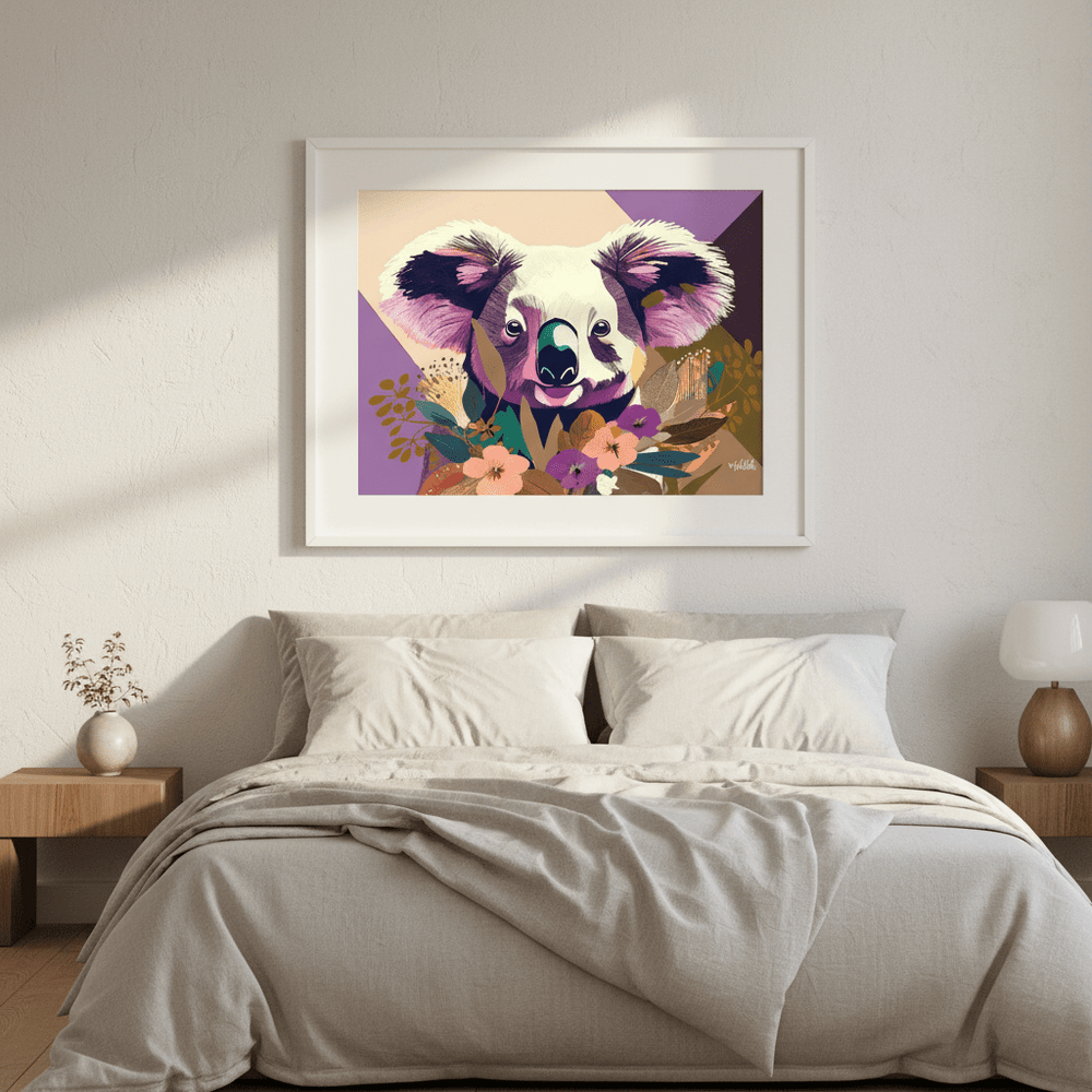 Empyreal Koala by Inkheart Designs wall - art - picture - poster