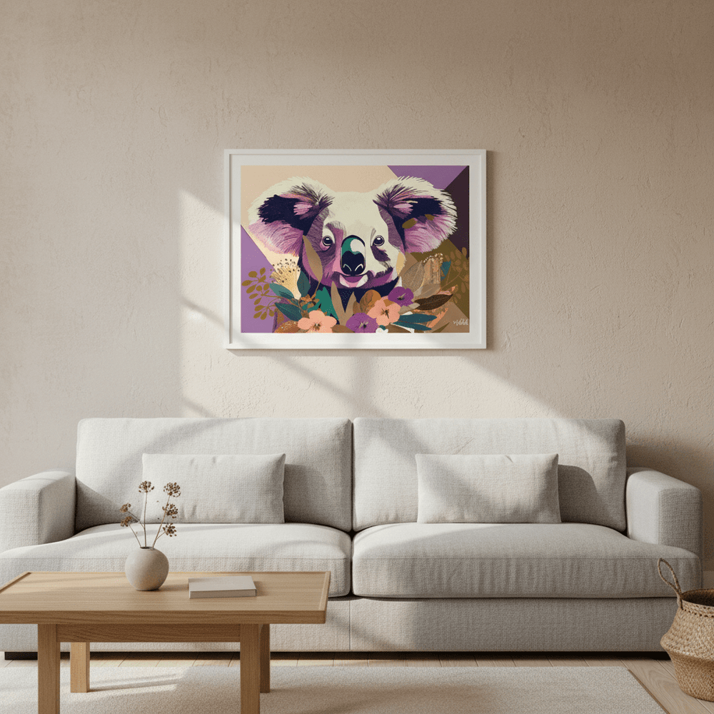Empyreal Koala by Inkheart Designs wall - art - picture - poster