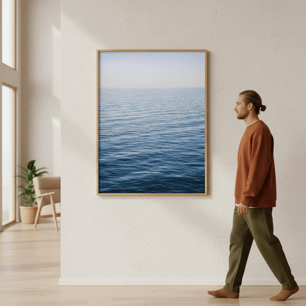 Endless Blue by Aaron Borchardt wall - art - picture - poster