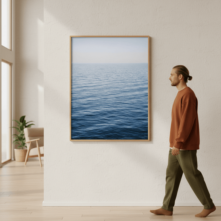 Endless Blue by Aaron Borchardt wall - art - picture - poster