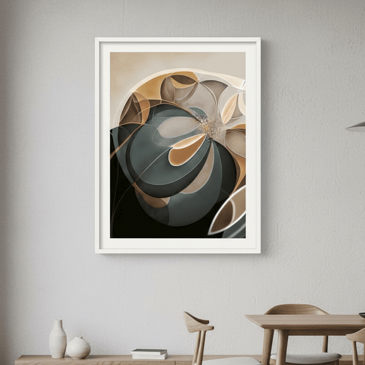 Endless Blue Pulse by Bella Eve wall - art - picture - poster