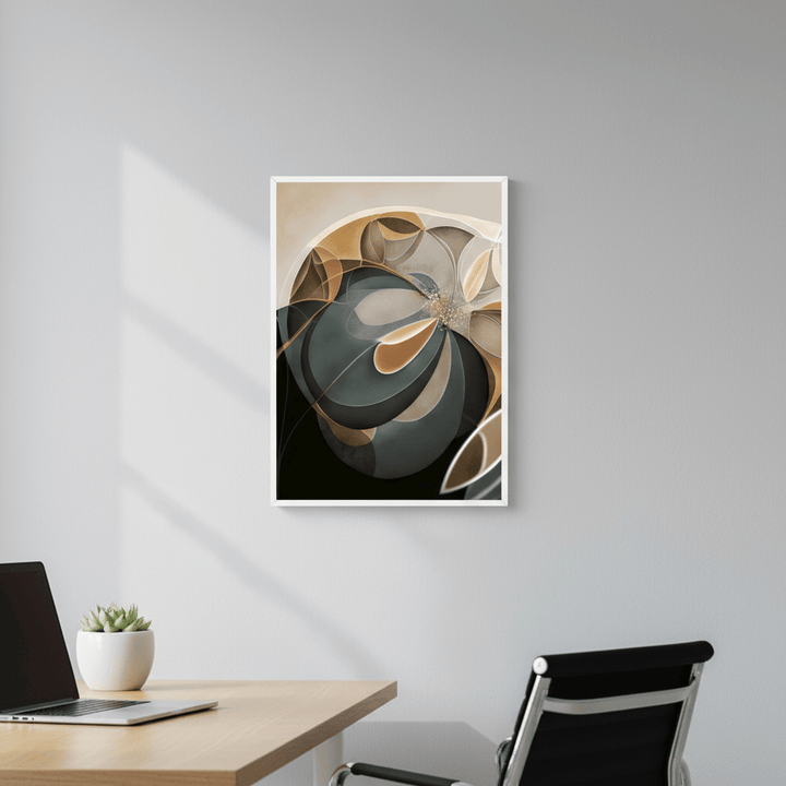 Endless Blue Pulse by Bella Eve wall - art - picture - poster