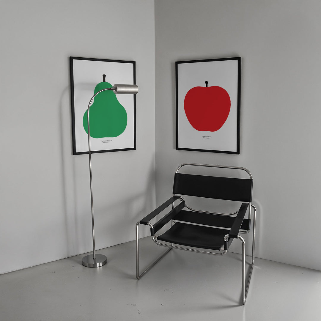 Enzo Apple and Pear Set of 2 Prints wall - art - picture - poster