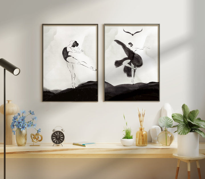 Etheral Steps Set of 2 wall - art - picture - poster