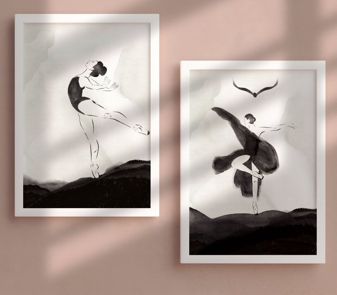 Etheral Steps Set of 2 wall - art - picture - poster