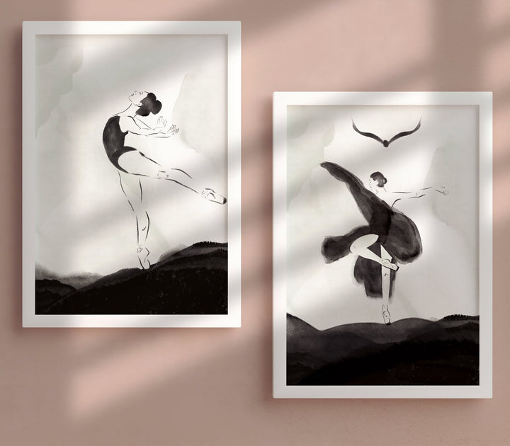 Etheral Steps Set of 2 wall - art - picture - poster